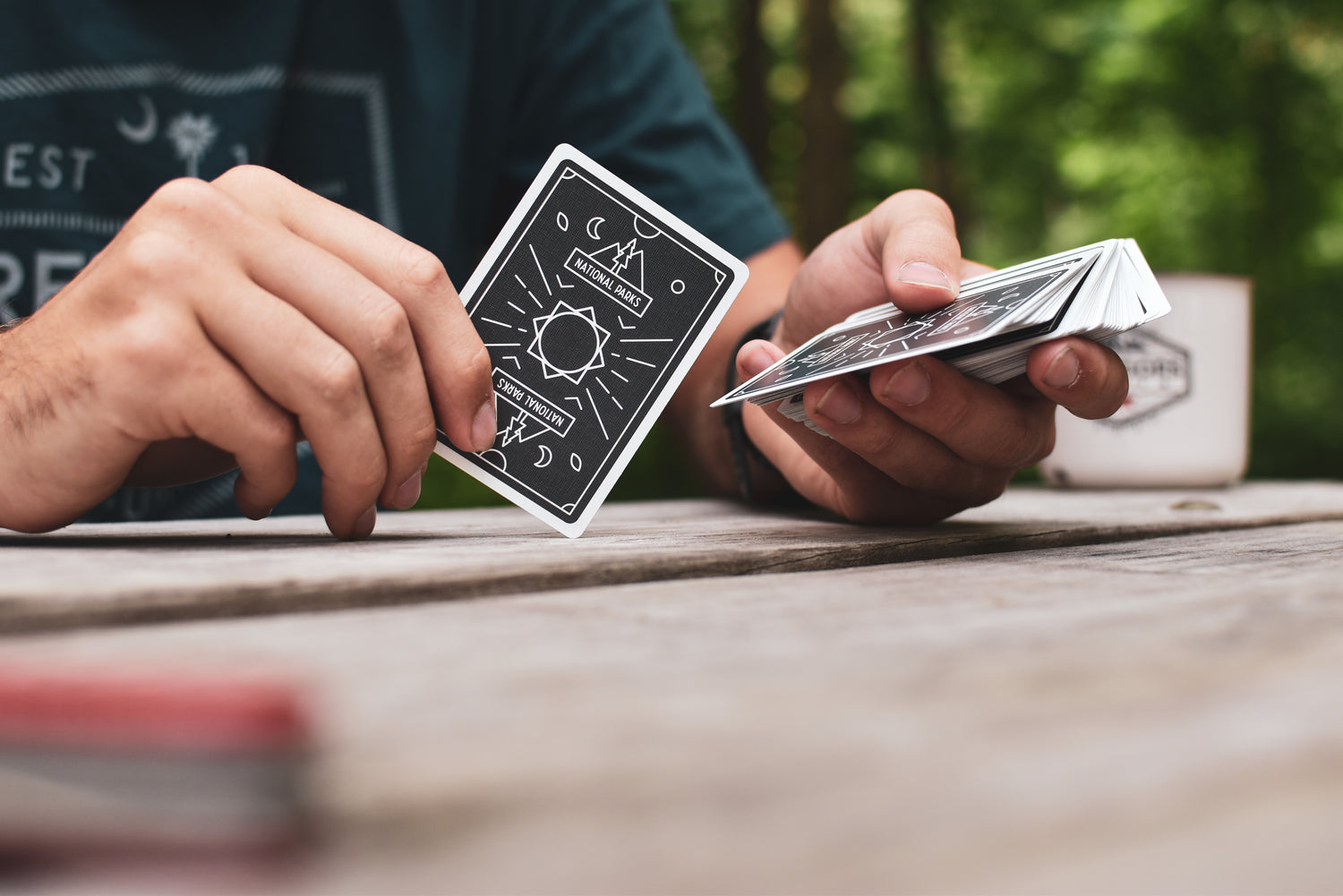 National parks playing cards are a good souvenir for the modern nature lover