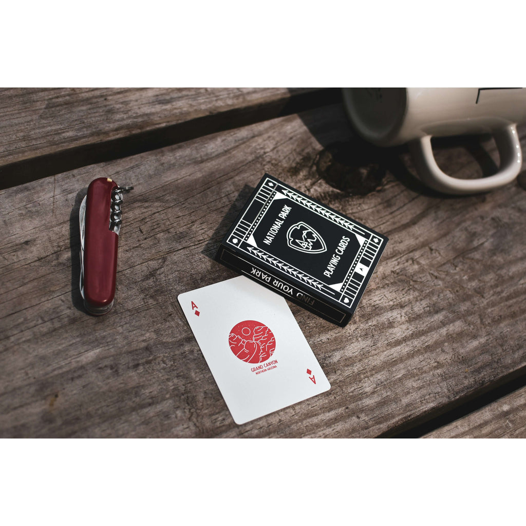 minimalist national park cards